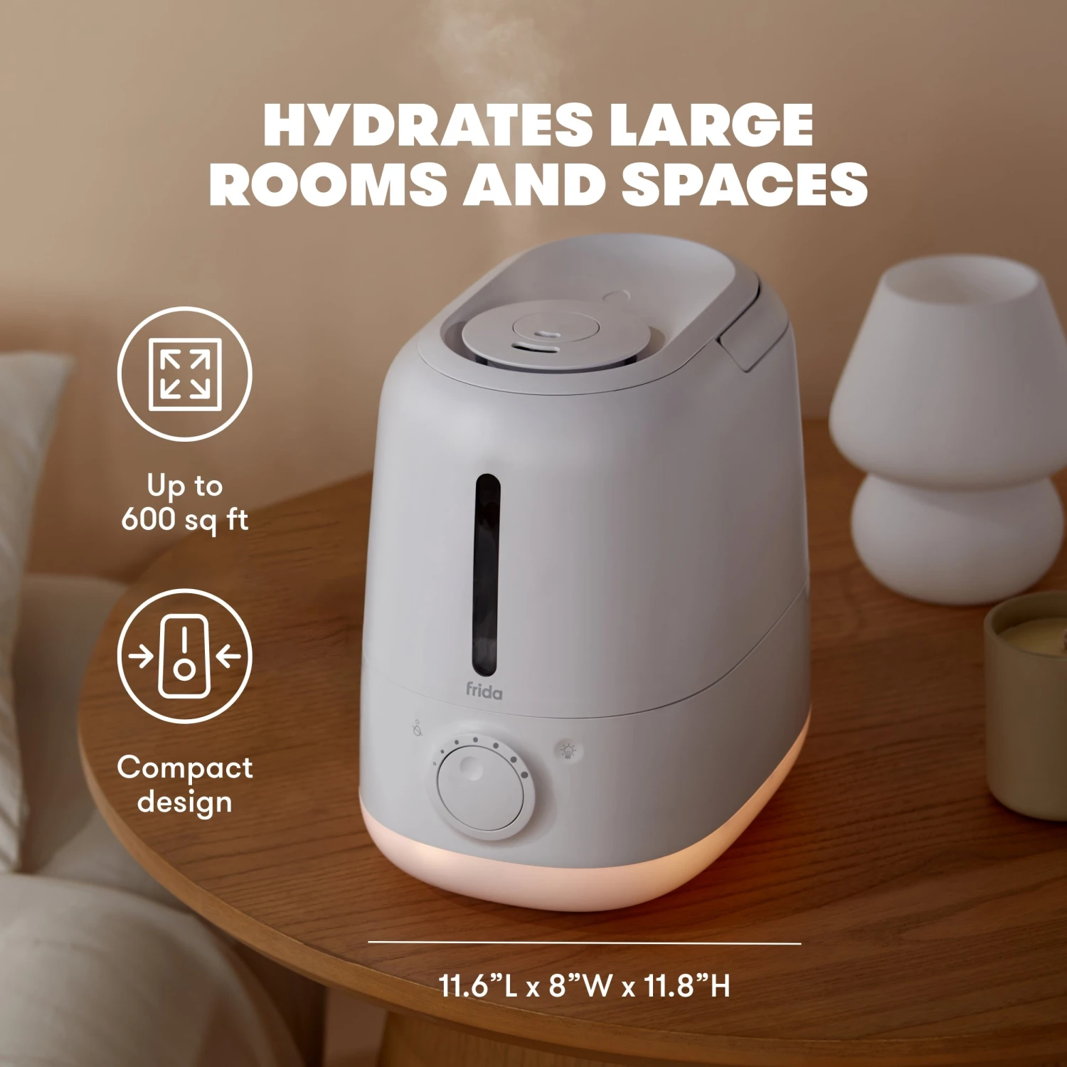 Frida 3-in-1 Humidifier XL + Diffuser + Nightlight(Frida Xl Humi) 3 Frida 3-in-1 Humidifier XL + Diffuser + Nightlight(Frida Xl Humi) - Image 3