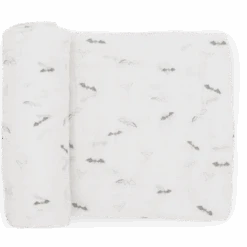 Little Unicorn Cotton Muslin Swaddle Blanket | Bats(Little Unicorn Cotton Muslin Swaddle Blanket Bats)