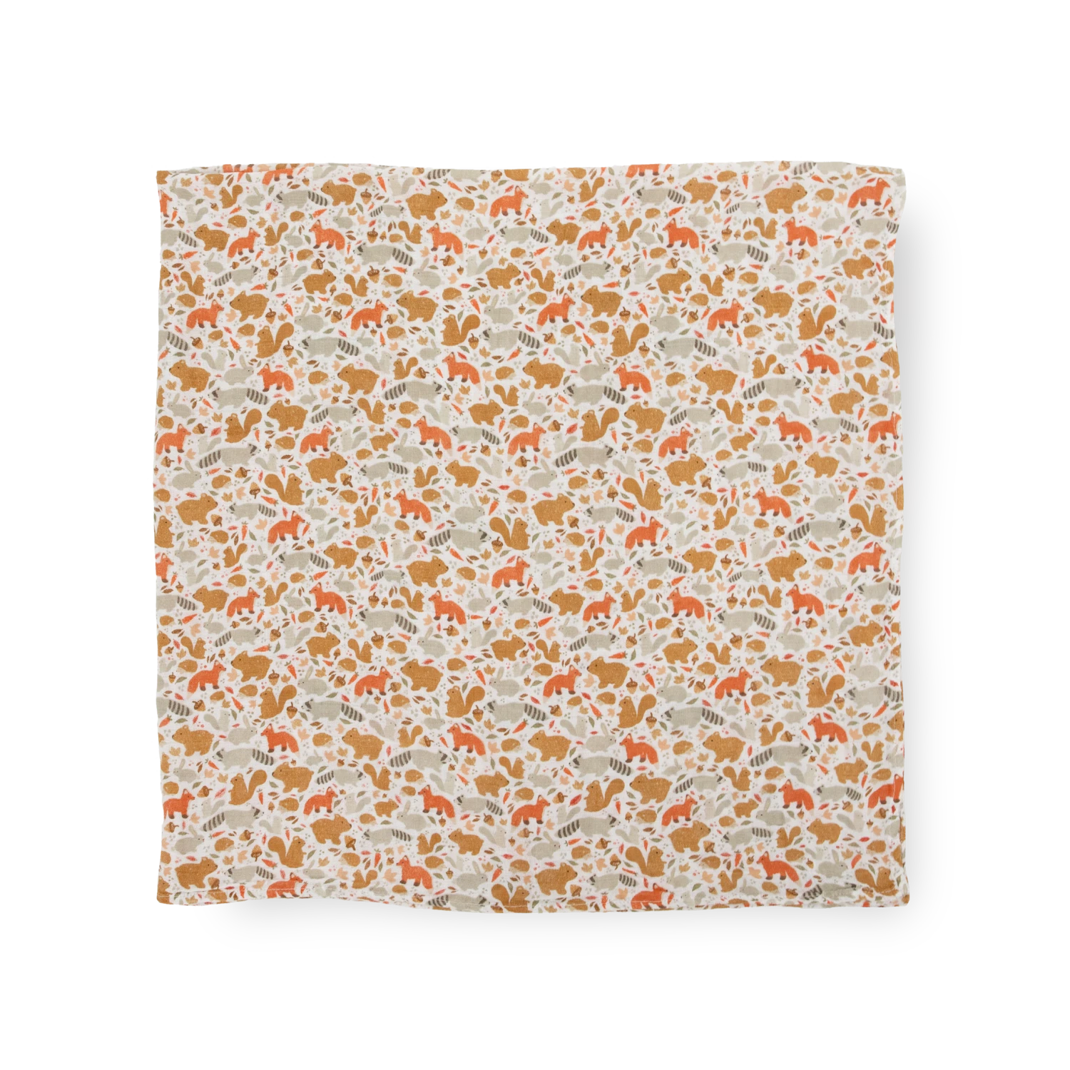 Little Unicorn Cotton Muslin Swaddle Blanket | Fall Friends(Little Unicorn Cotton Muslin Swaddle Single Fall Friends) 3 Little Unicorn Cotton Muslin Swaddle Blanket | Fall Friends(Little Unicorn Cotton Muslin Swaddle Single Fall Friends) - Image 3