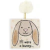 Jellycat If I Were A Bunny Book (Beige)(Jellycat If I Were A Bunny Book Beige)