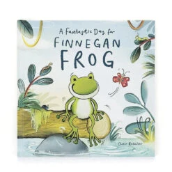 Jellycat A Fantastic Day For Finnegan Frog Book(Jellycat A Fantastic Day For Finnegan Frog Book)