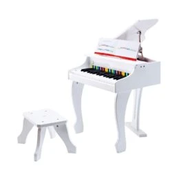 Hape Deluxe Grand Piano - White (FM)(Hape Deluxe Grand Piano White) 5 Hape Deluxe Grand Piano - White (FM)(Hape Deluxe Grand Piano White) -Shower Me With Love E0338 4