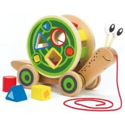 Hape Walk-Along Snail Shape Sorter(Hape Walk Along Snail Shape Sorter)