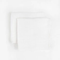 Little Unicorn Organic Cotton Muslin Swaddle Blanket 2 Pack | White(Little Unicorn Organic Cotton Muslin Swaddle Blanket Set White)