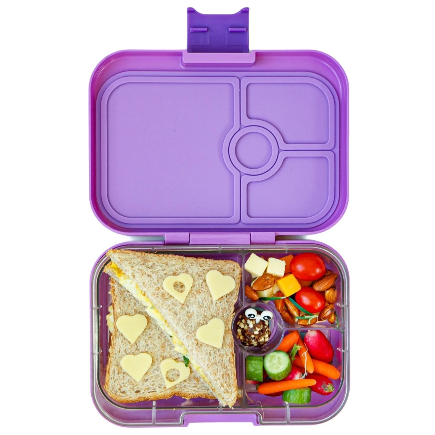 Yumbox Leakproof Sandwich Friendly Bento Box | Dreamy Purple(Yumbox Leakproof Sandwich Friendly Bento Box Dreamy Purple) 2 Yumbox Leakproof Sandwich Friendly Bento Box | Dreamy Purple(Yumbox Leakproof Sandwich Friendly Bento Box Dreamy Purple) - Image 2