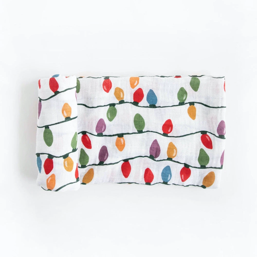 Little Unicorn Cotton Muslin Swaddle Blanket | Christmas Bulbs(Little Unicorn Cotton Muslin Swaddle Blanket Christmas Bulbs) 1 Little Unicorn Cotton Muslin Swaddle Blanket | Christmas Bulbs(Little Unicorn Cotton Muslin Swaddle Blanket Christmas Bulbs)