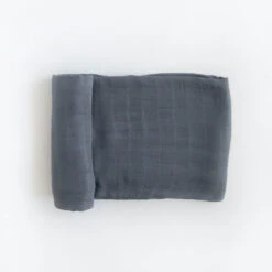 Little Unicorn Deluxe Muslin Swaddle Blanket | Charcoal(Little Unicorn Deluxe Muslin Swaddle Blanket Charcoal)