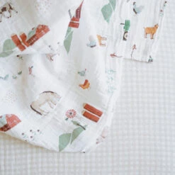 Little Unicorn Cotton Muslin Swaddle Blanket | Farmyard(Little Unicorn Cotton Muslin Swaddle Blanket Farmyard) 13 Little Unicorn Cotton Muslin Swaddle Blanket | Farmyard(Little Unicorn Cotton Muslin Swaddle Blanket Farmyard) -Shower Me With Love TanGingCSC FYSwaddle 25f24337 5898 49da 9ecb 64639b70dc36