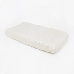 Little Unicorn Cotton Muslin Changing Pad Cover | Tan Gingham(Little Unicorn Cotton Muslin Changing Pad Cover Tan Gingham)