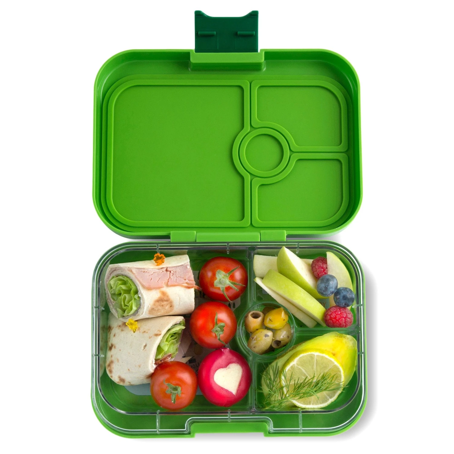 Yumbox Leakproof Sandwich Friendly Bento Box | Congo Green(Yumbox Leakproof Sandwich Friendly Bento Box Congo Green) 2 Yumbox Leakproof Sandwich Friendly Bento Box | Congo Green(Yumbox Leakproof Sandwich Friendly Bento Box Congo Green) - Image 2